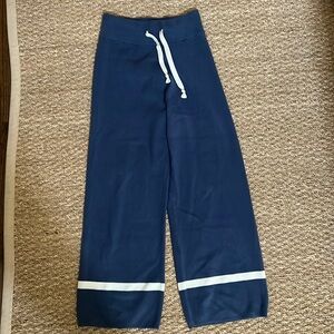 mer sea blue drawstring pants